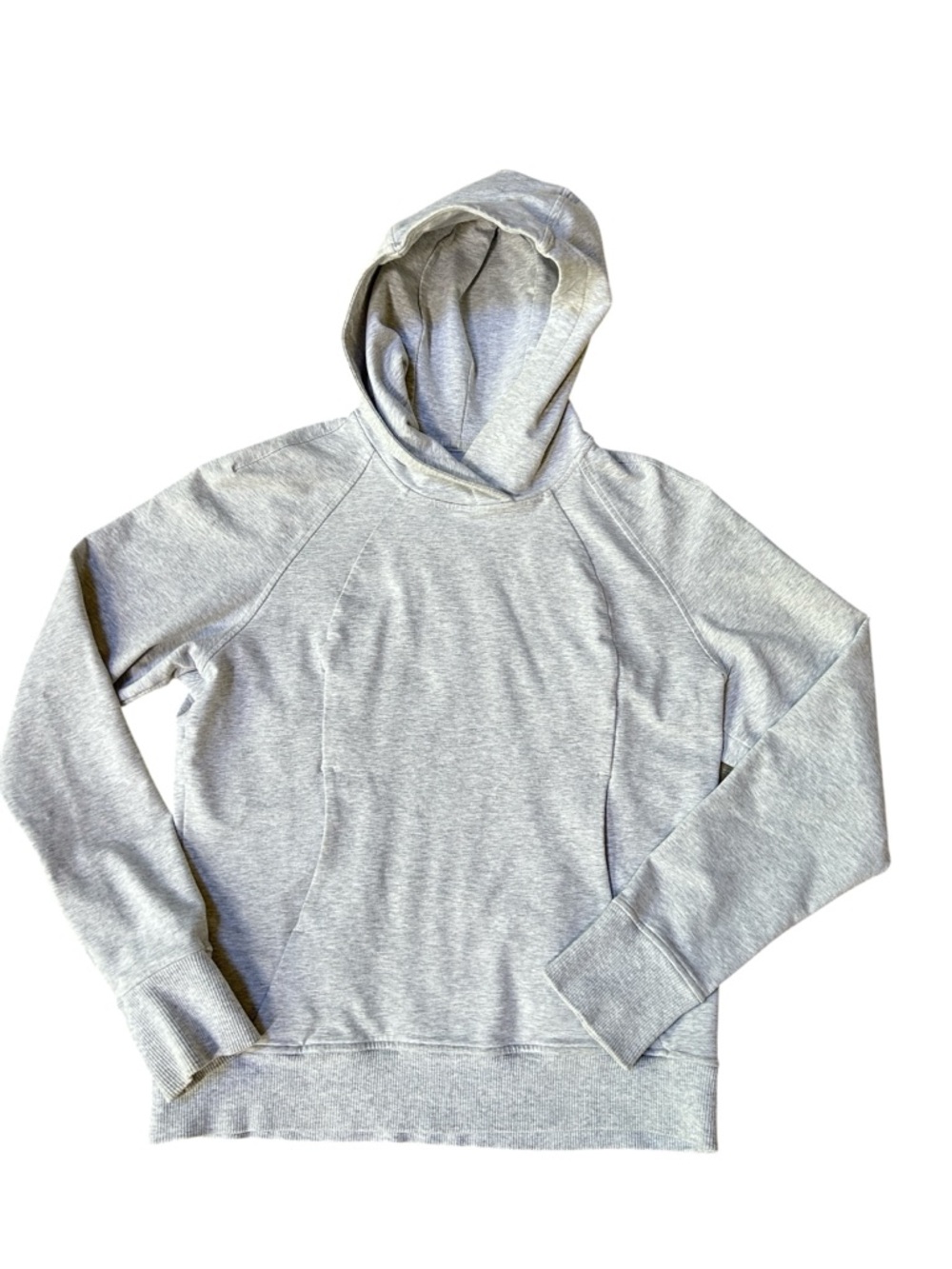 Lululemon Scuba Pullover Heathered Core Ultra Light Grey size 4 - Picture 6 of 8
